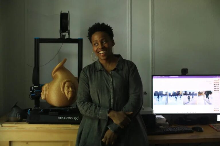 Brooklyn-based artist Stephanie Dinkins